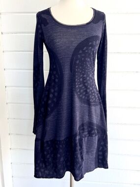 RUNDHOLZ BLACK LABEL  100% Cotton Knit Short Dress - S